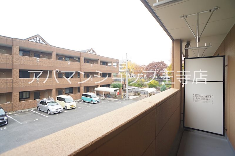 ラ・ポーラ滝川Ⅱ番館 ベランダ