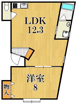 サンハイツ 間取り