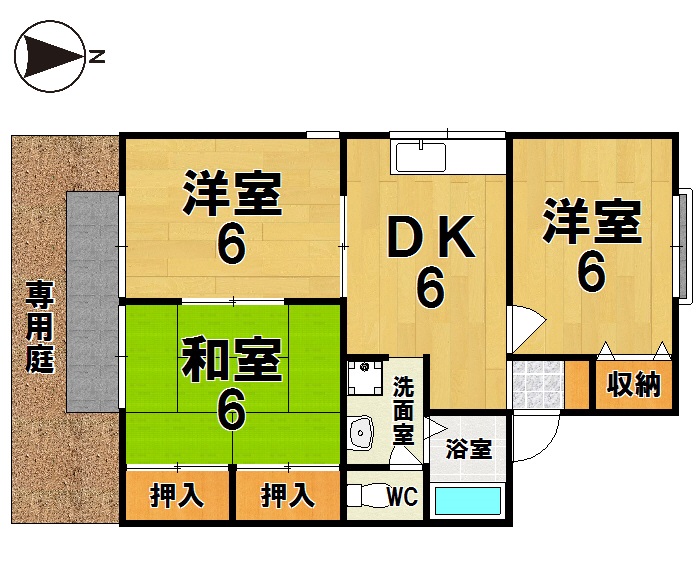 ベルリヴィエール　Ａ棟 間取り図