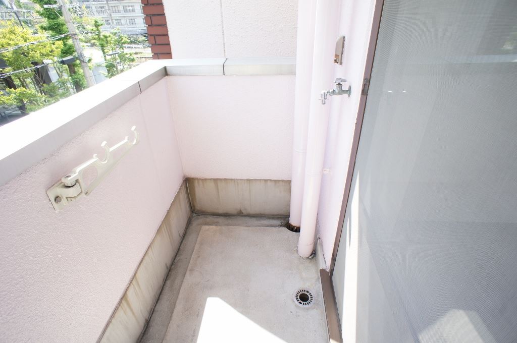 トマトハウス ベランダ