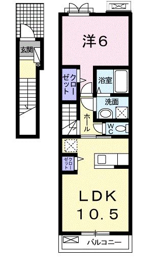 イターナルパレスⅡ 間取り