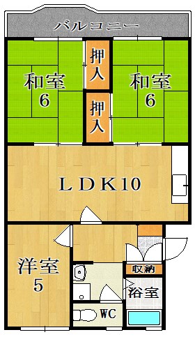 坂田マンション 間取り図