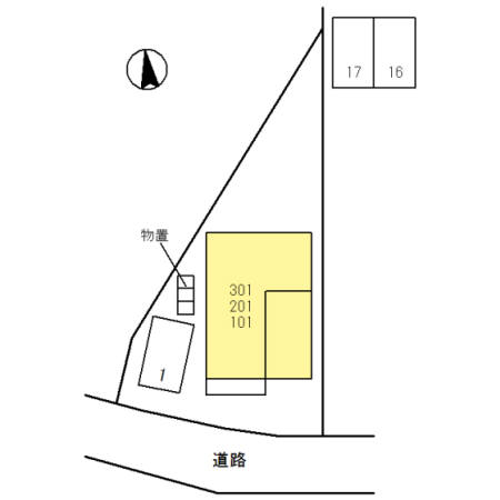 コーポ大安寺Ⅲ その他1