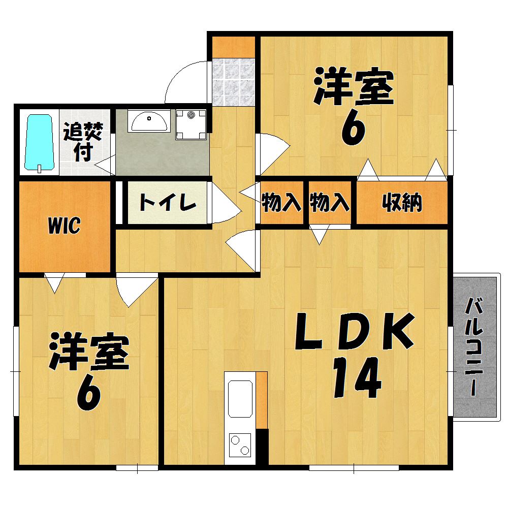 リッツハウス 間取り図