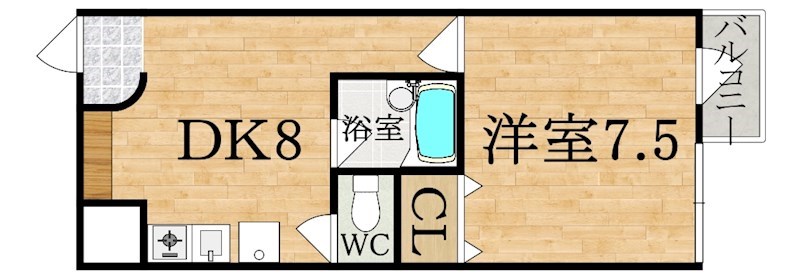 ラカーサ慈光 間取り図