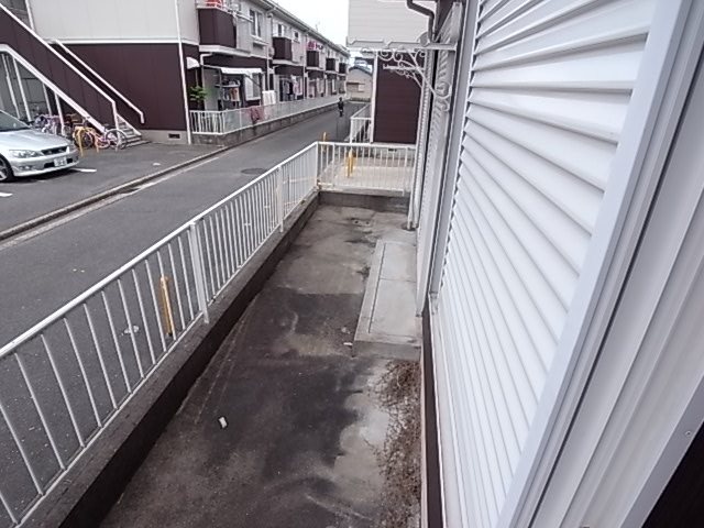エクセルハイツＢ棟 ベランダ
