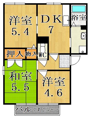 リバーパーク 間取り図