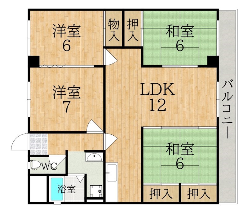 貞光ビル 間取り図