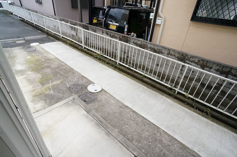 ハイツあすか路 ベランダ