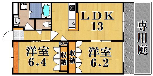 ローズマリー 間取り図