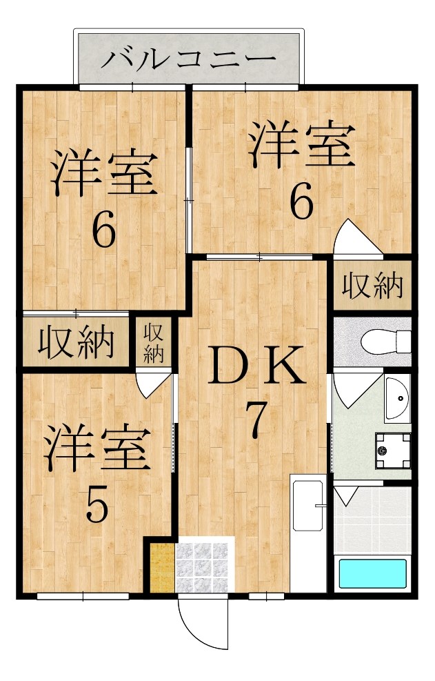 パークヒル光明 間取り図