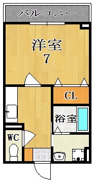 203号室 間取り