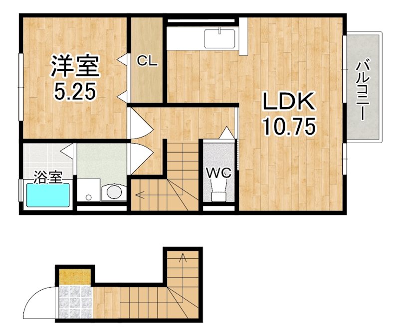 アネックス飛鳥 間取り図