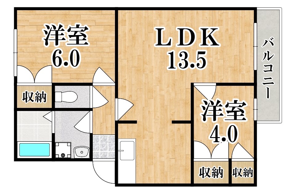 セリーシア葛城 間取り図