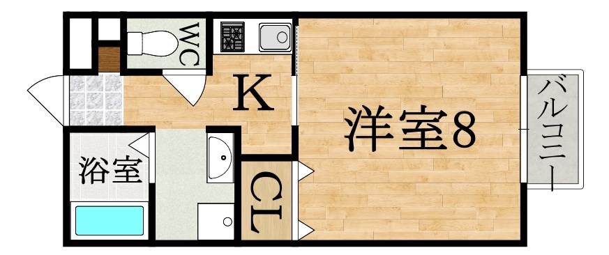 アヴェニューパル 間取り図