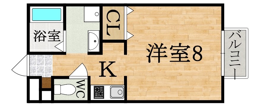 アヴェニューパル 間取り図