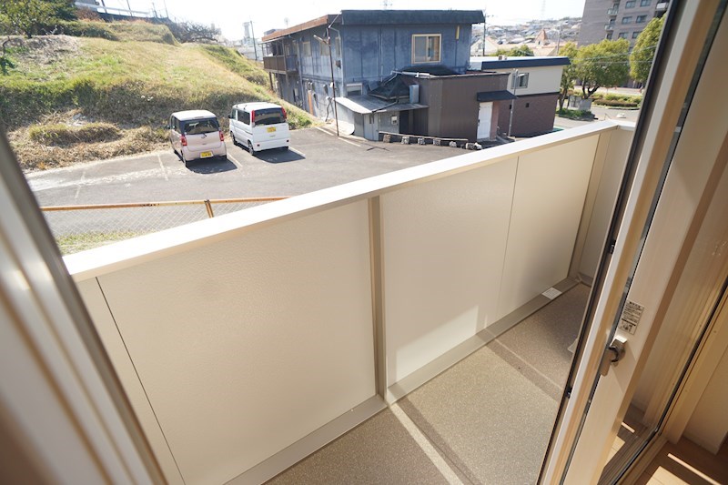アンソレイエ西大和 ベランダ