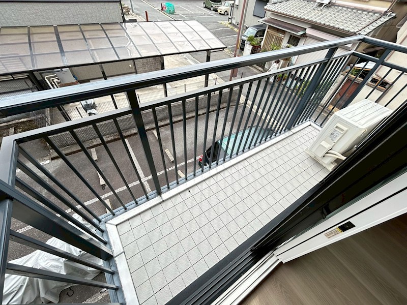 ラ・フォーレ紀寺 ベランダ