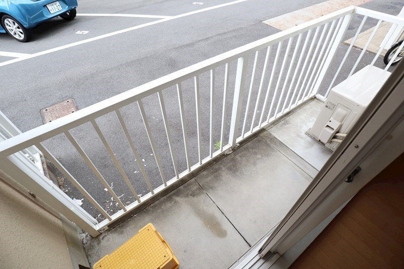 ファミール竹上 ベランダ