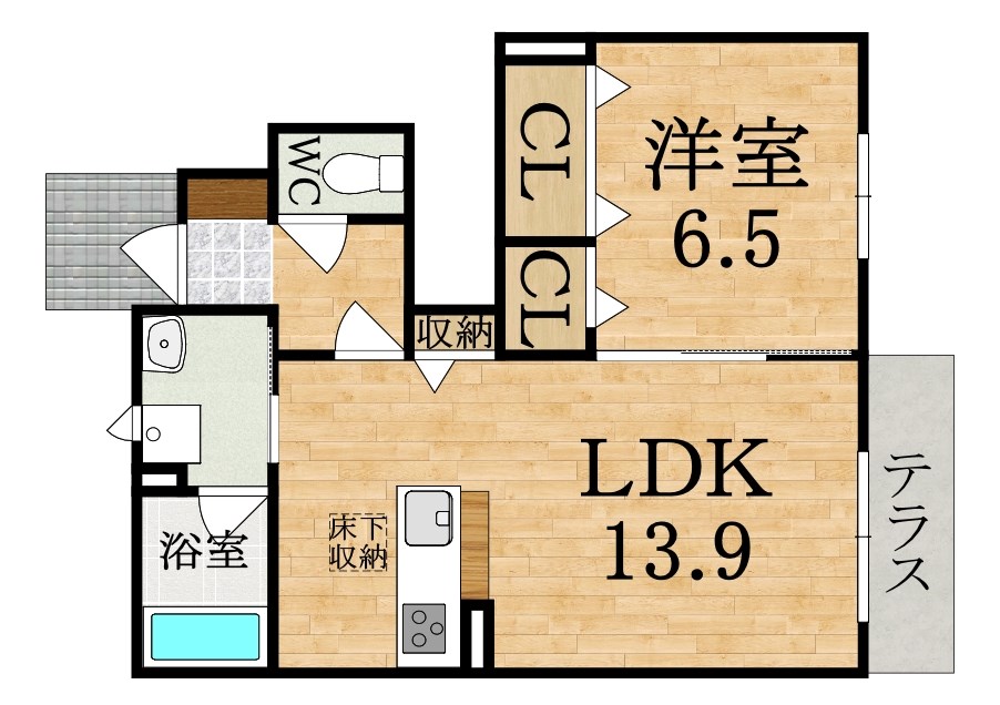 Bloom　Stage 間取り図