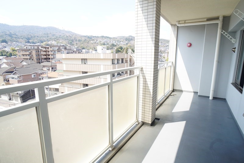 インフィニティ生駒 ベランダ