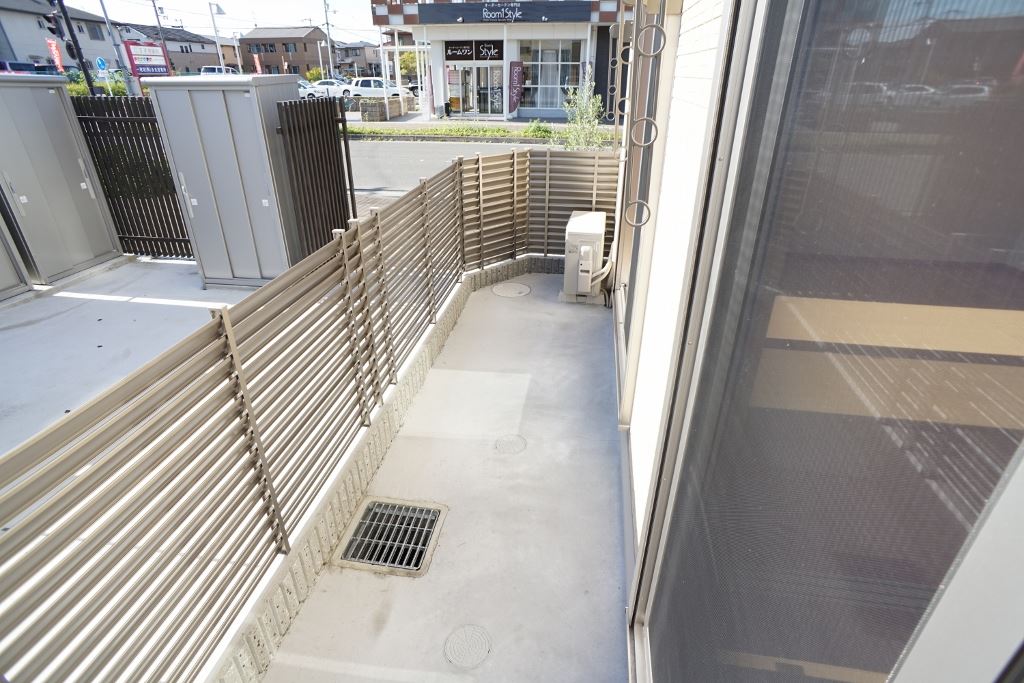 カーサひまわりＢ棟 ベランダ