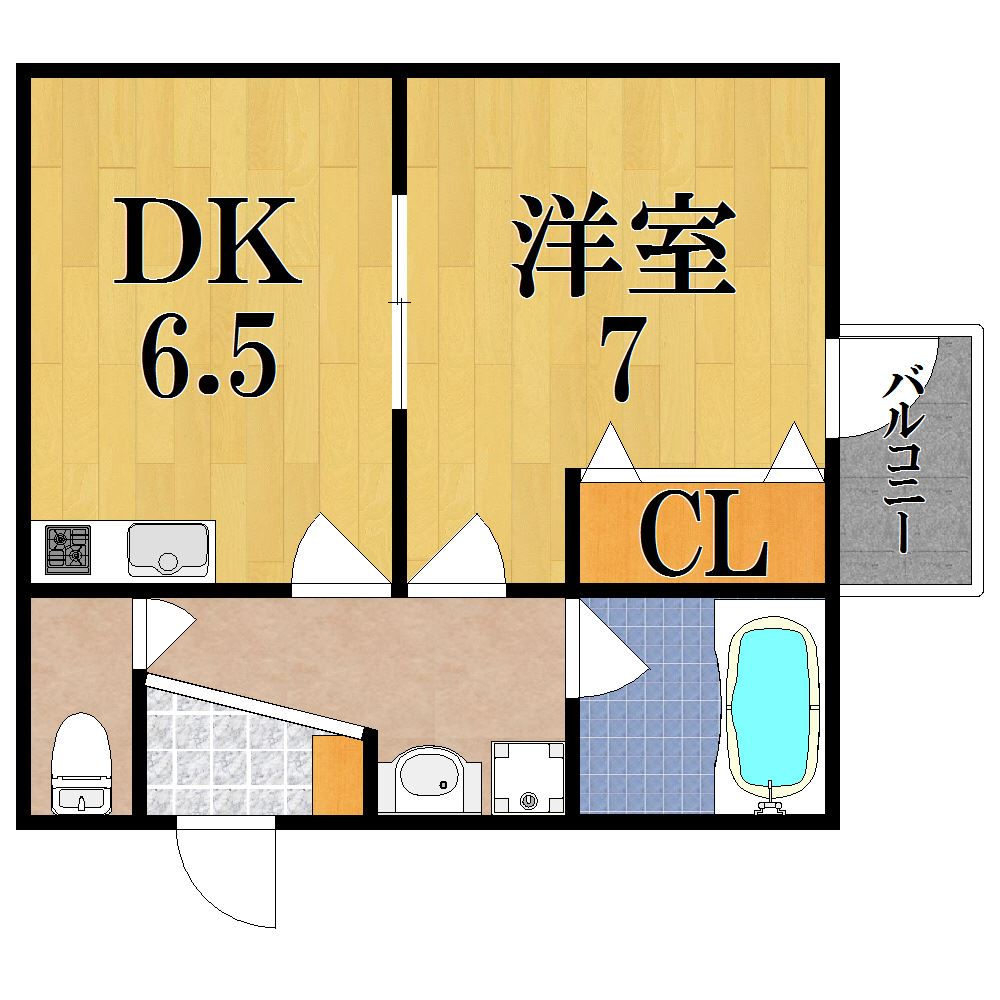 プリマベーラ 201号室 間取り