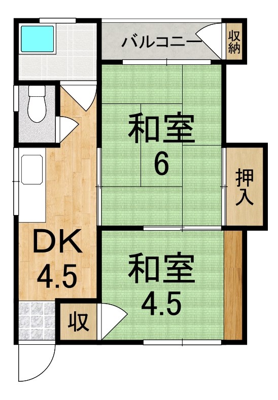 太子荘 間取り図