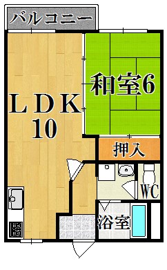 生駒ビューハイツ 間取り図