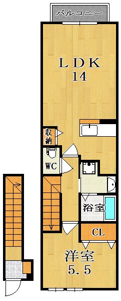 フローレンス　四条大路 間取り図