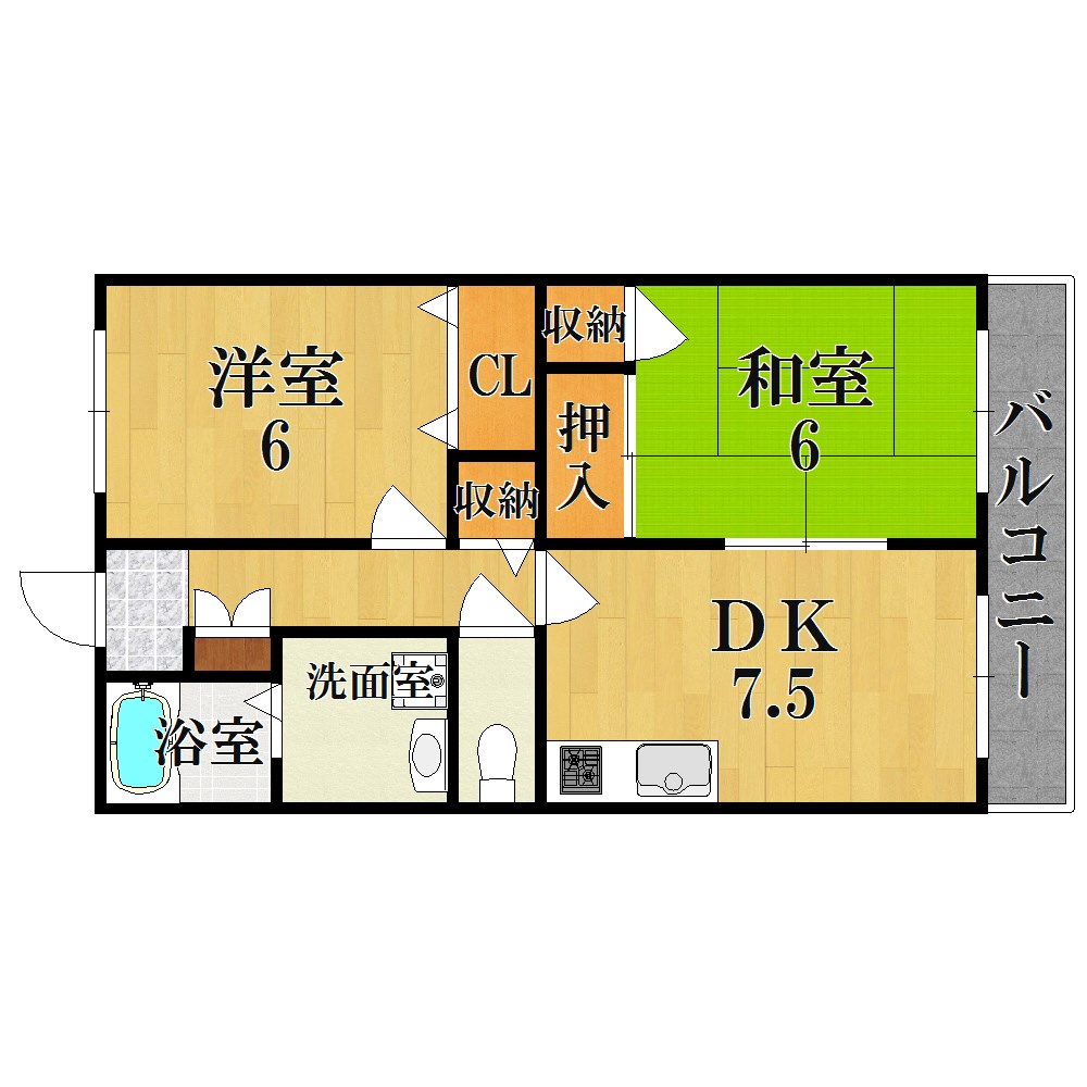 タワーアラモード 間取り