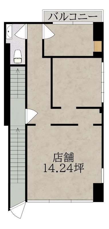 ミラ・トレーノ学園前BLD. 201号室 間取り