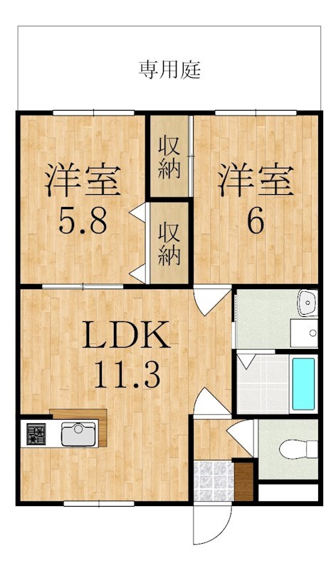 エムーズ・Ｃ 間取り図