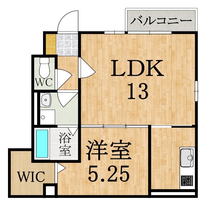 セレーノⅡ 101号室 間取り