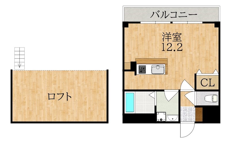 キーファーヴィラ 間取り図