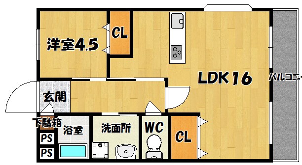 CENTURY ASUKA　Ⅰ（センチュリーアスカ1） 間取り