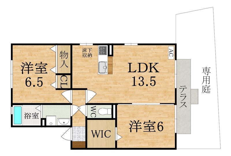 コート宮ノ下 間取り図