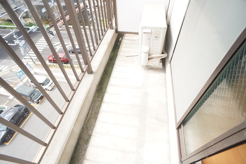 駅前岡ハイツ ベランダ