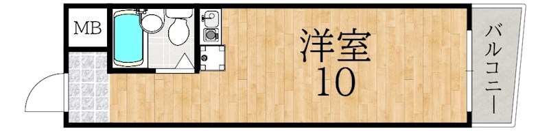 ＳＳＫビル 810号室 間取り