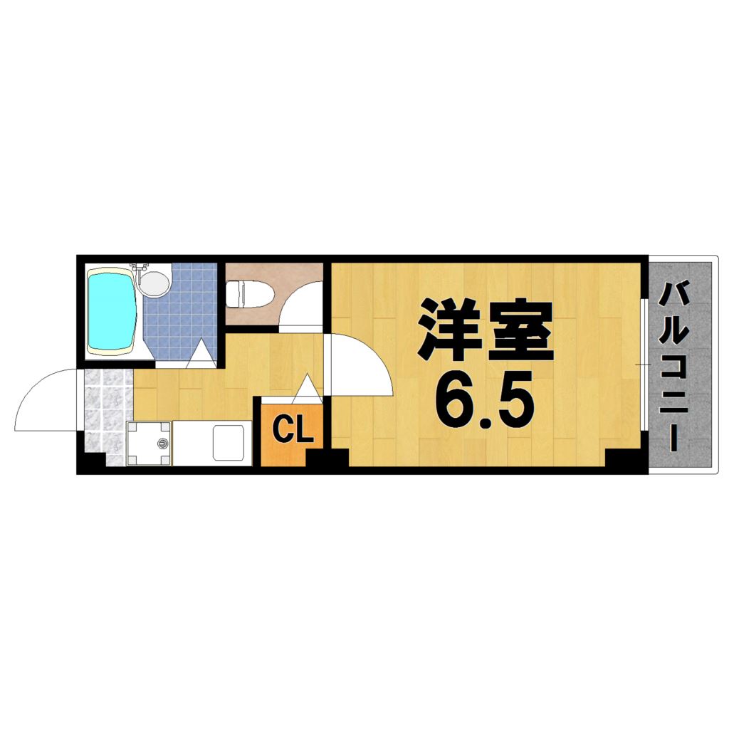 パティオ富雄 間取り図