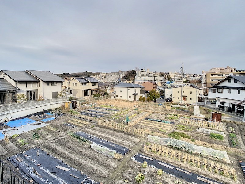 カサフェリス富雄弐番館 ベランダ