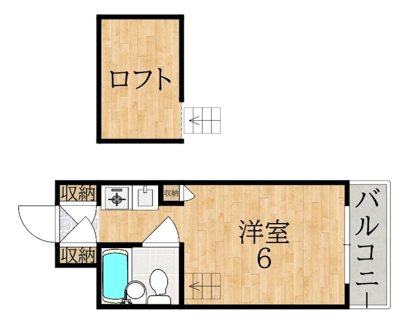 サンモールヒエダ 間取り図