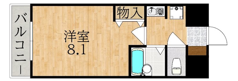 谷垣ビル 305号室 間取り