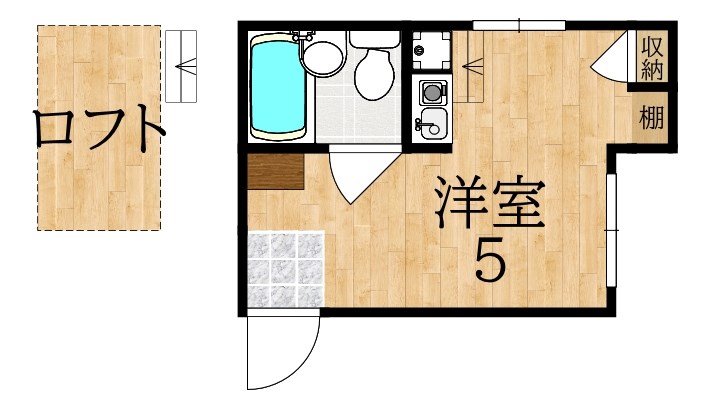 マイモア 403号室 間取り
