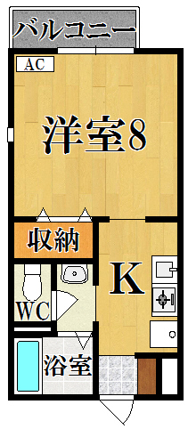 プレミールアオノ 間取り図