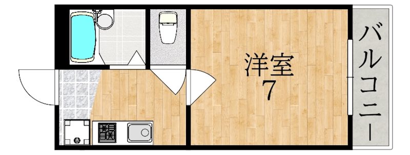 リッチヒル富雄 間取り図