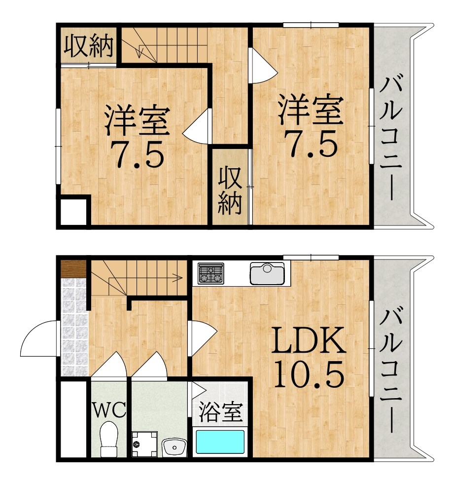 ラ・サンフォニー 間取り図