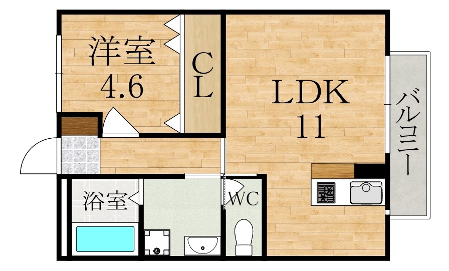 tertiary大和八木 間取り
