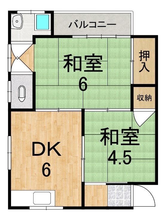 太子ビル 間取り図