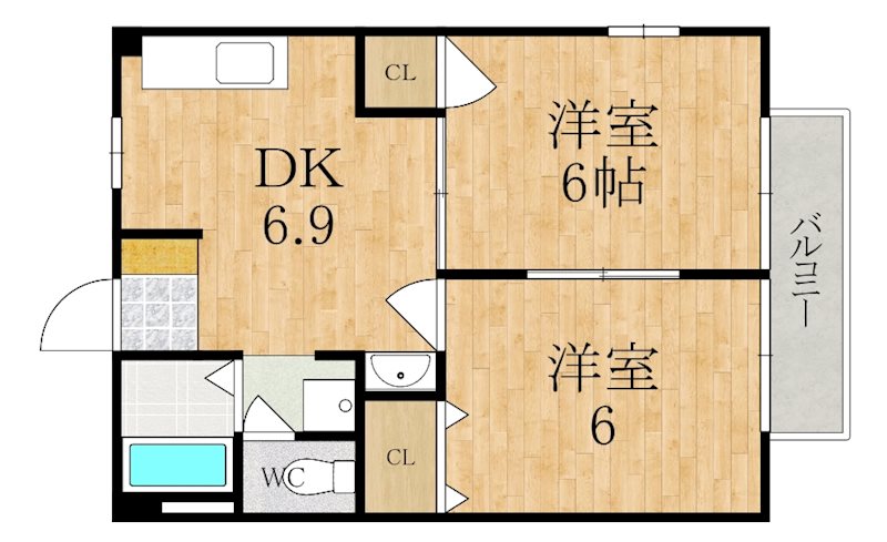 エスポアールＴＨ 間取り図